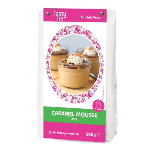 Tasty Me -Karamell mousse desszertkeverék 200g - gluténmentes